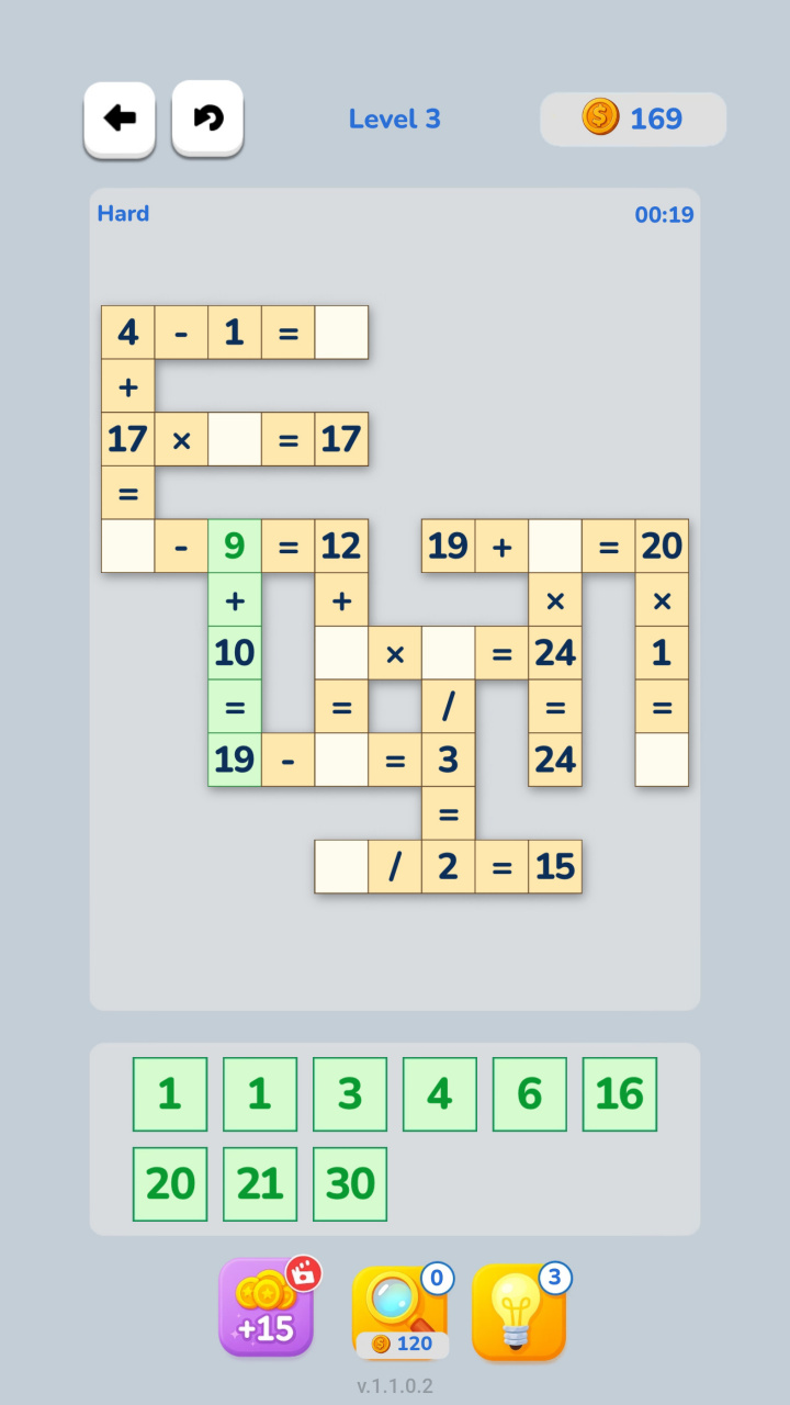 Math Crossword. Number Puzzle screenshot 5