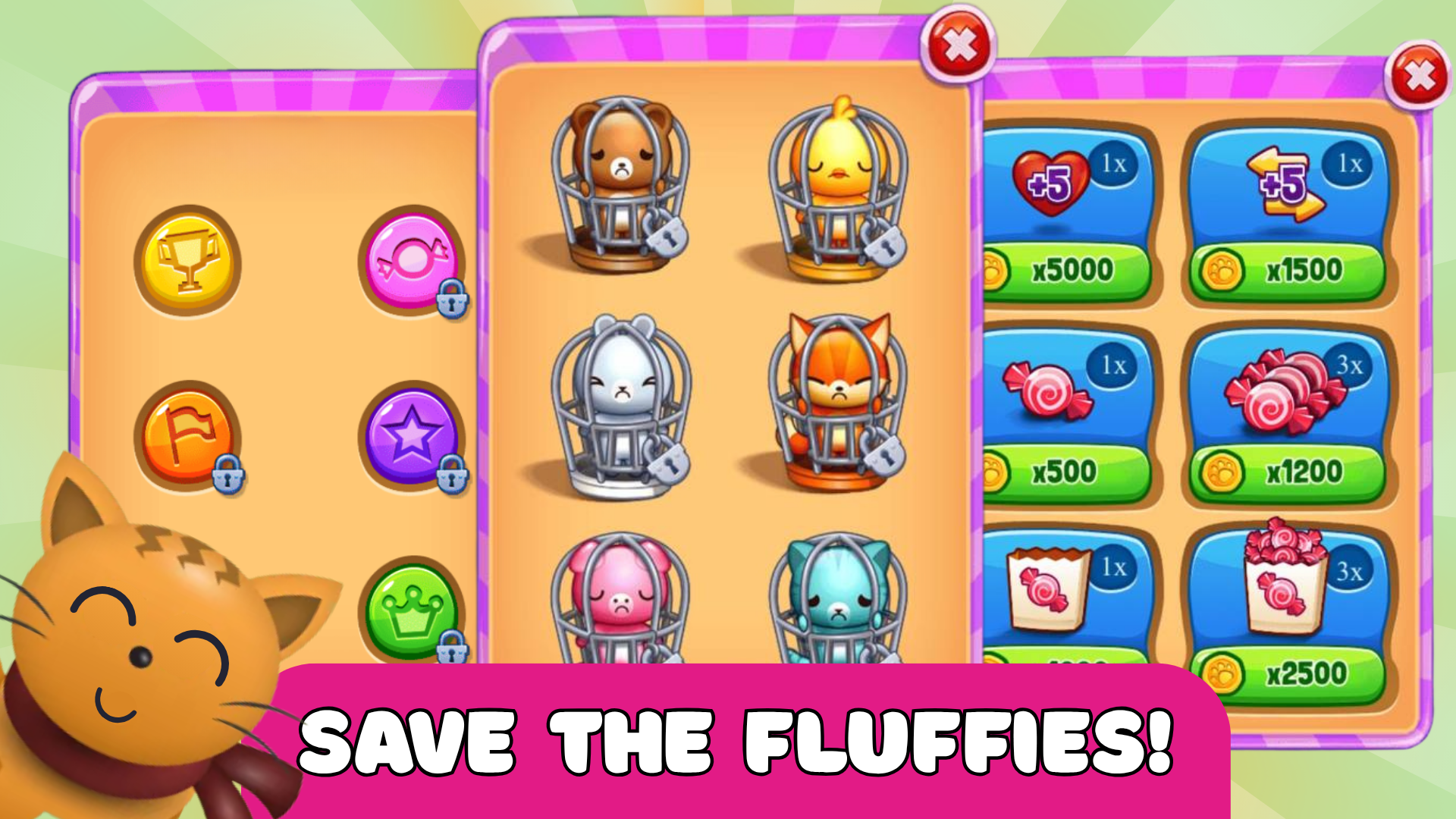 Animal Chaos Match 3 — screenshot 1