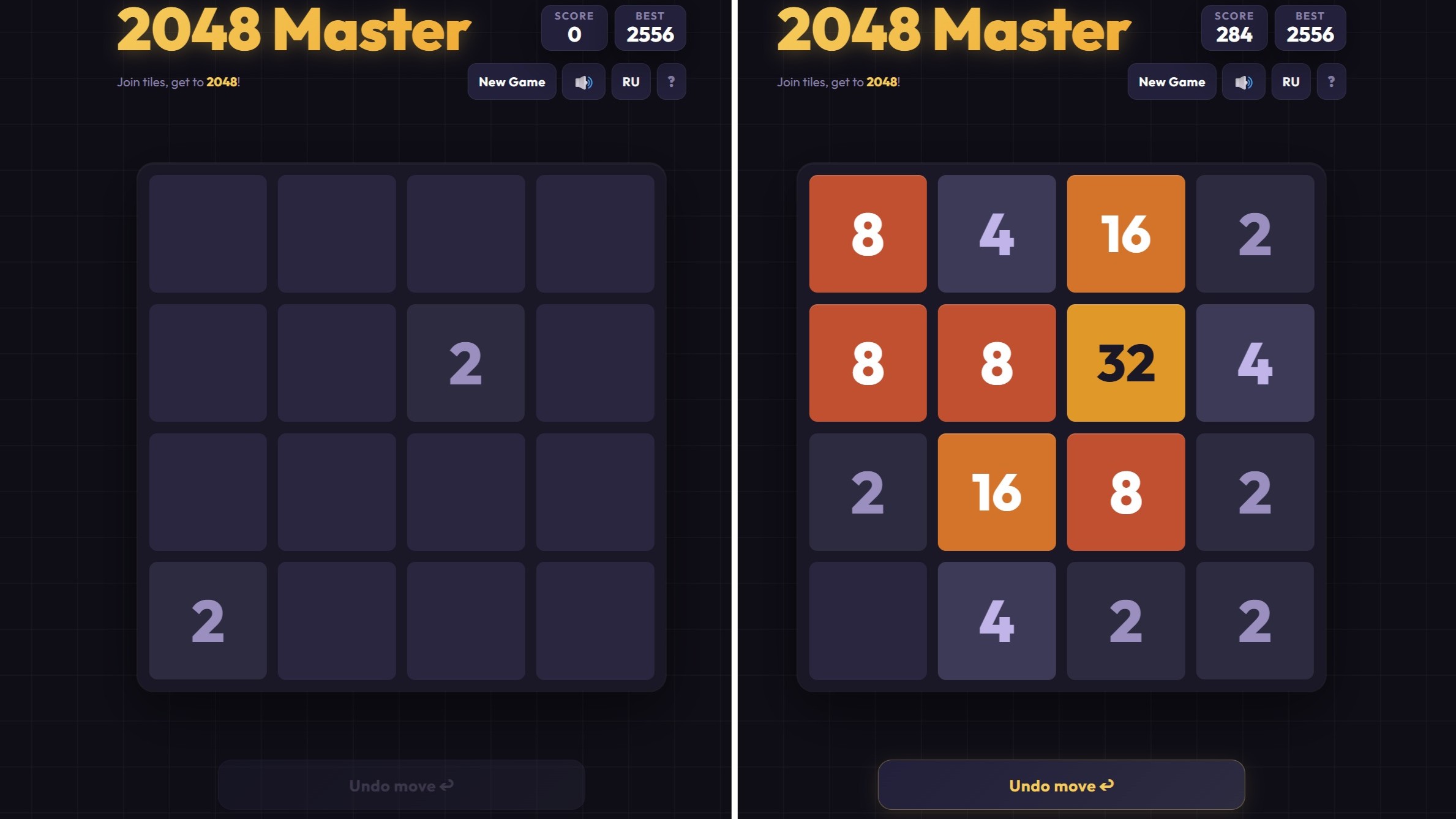 2048 Master — screenshot 1