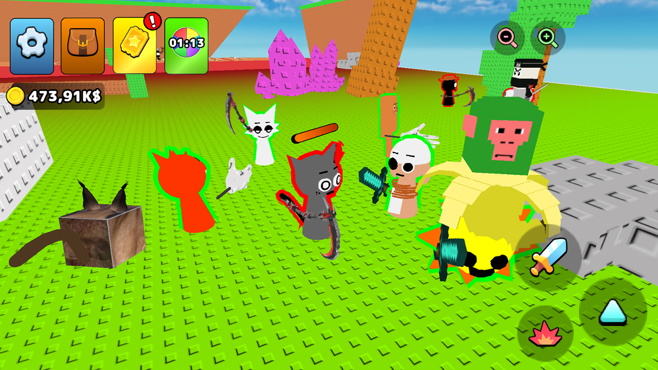 Sprunki War 3D: Phase vs Good — screenshot 7