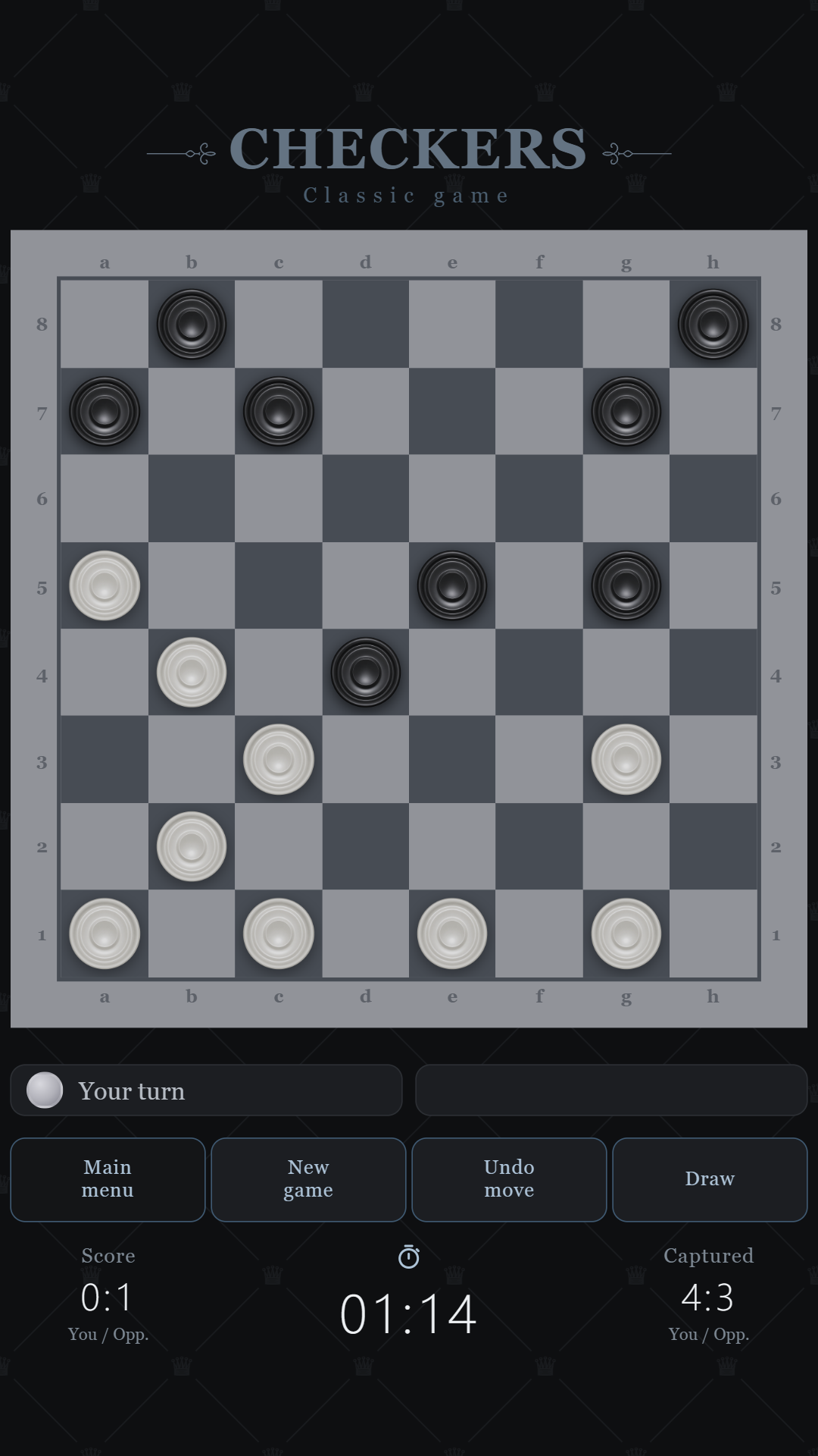 Checkers - Classic Game screenshot 4