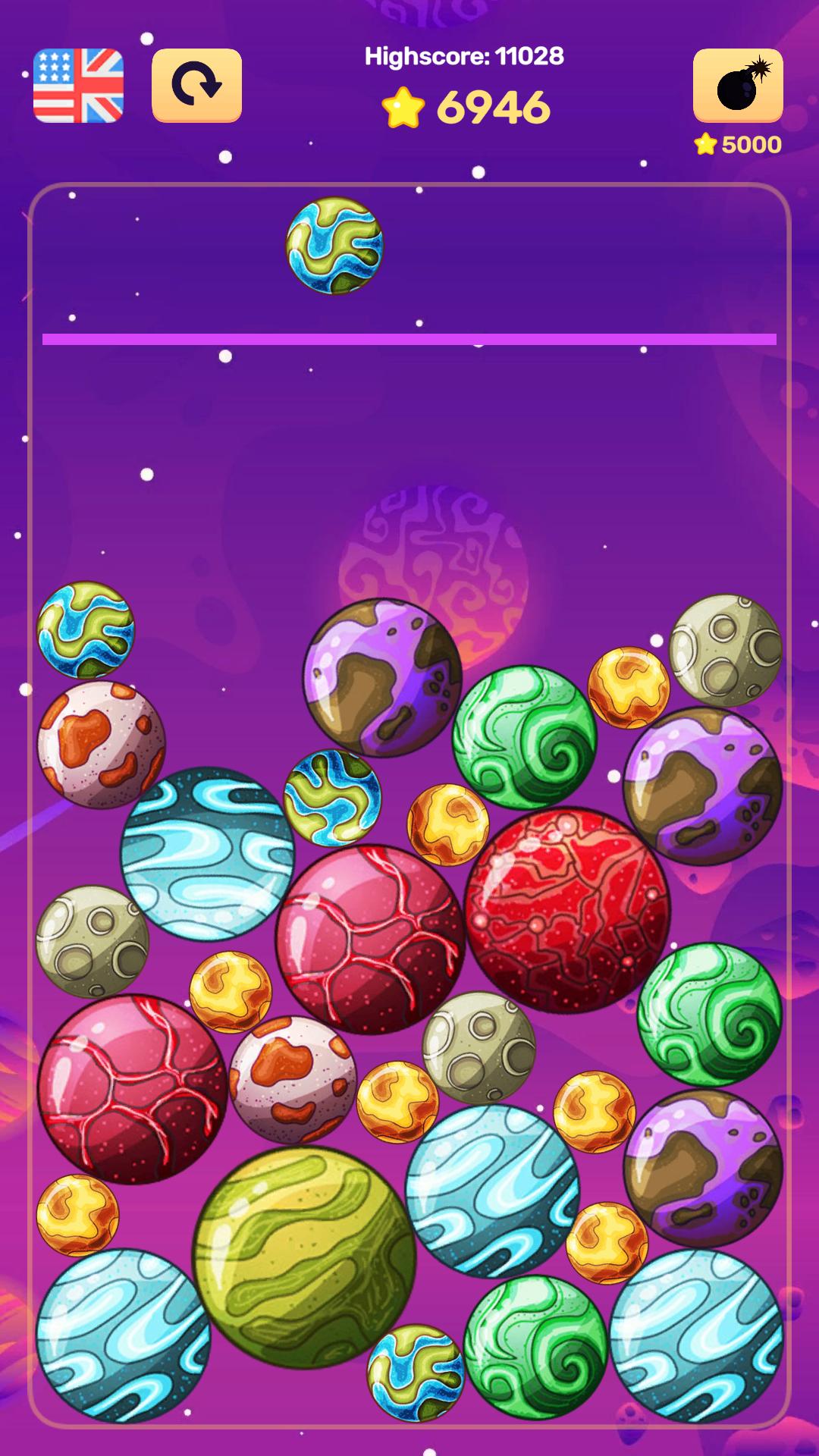 Merge balls: Planets connect screenshot 5