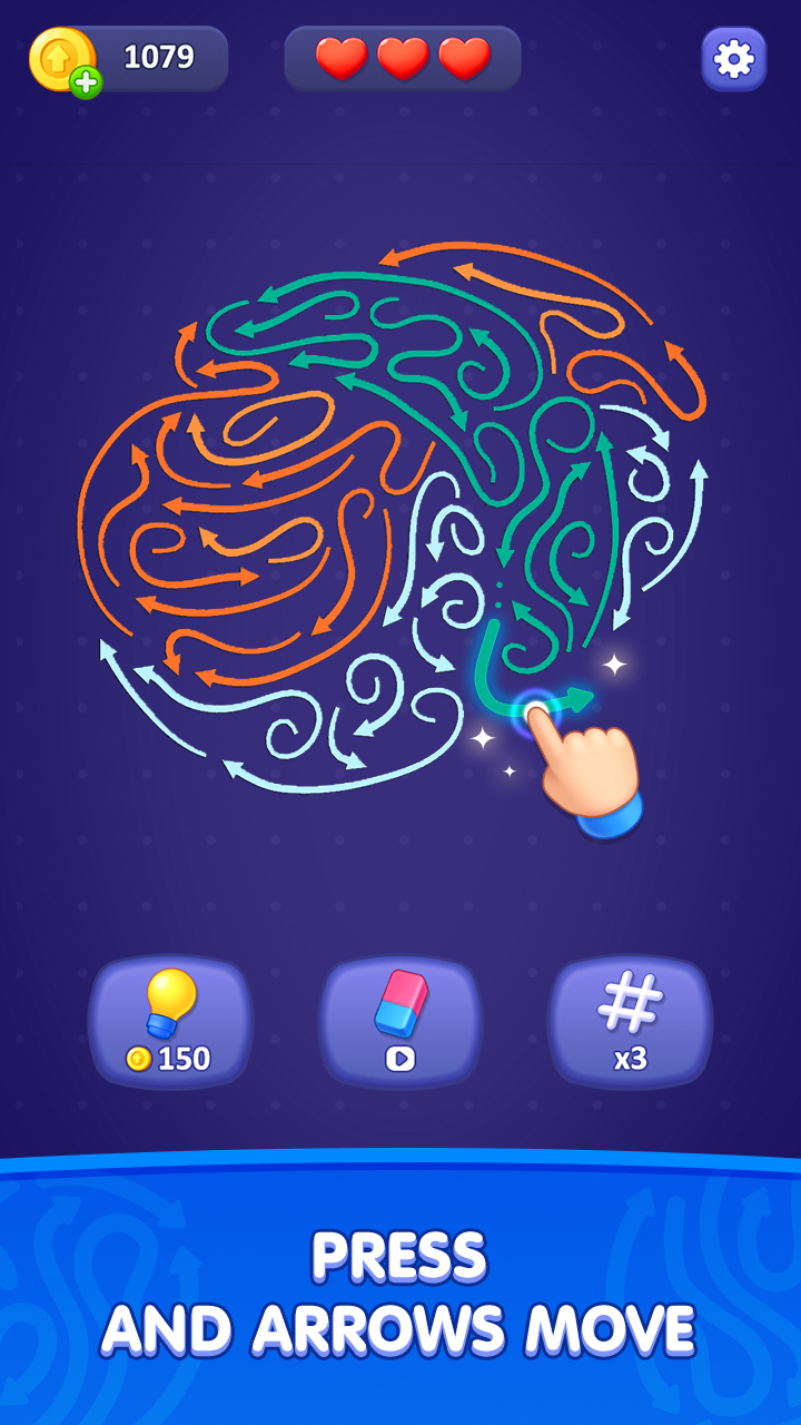 Tap Away Arrow Art screenshot 4