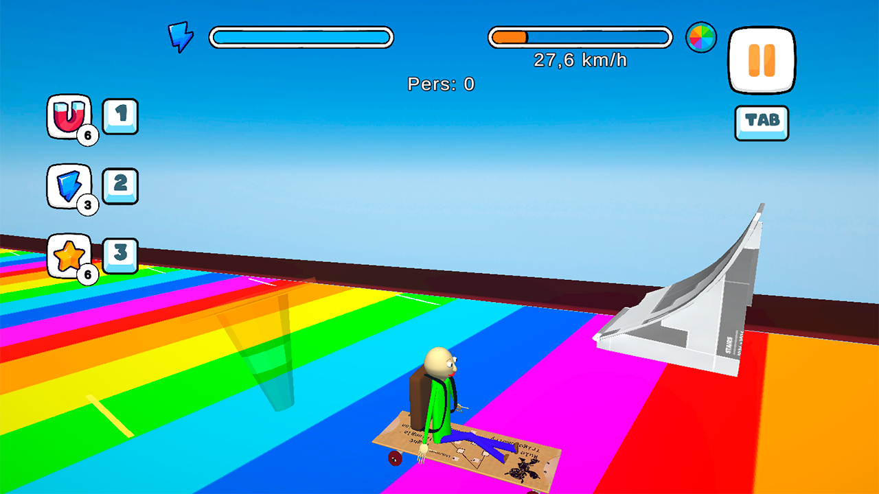 Baldi on the ruler — screenshot 4