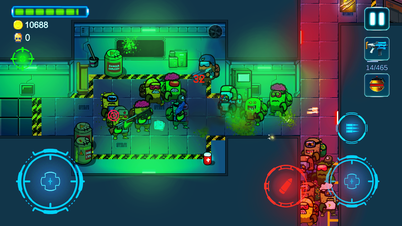 Zombie in Space screenshot