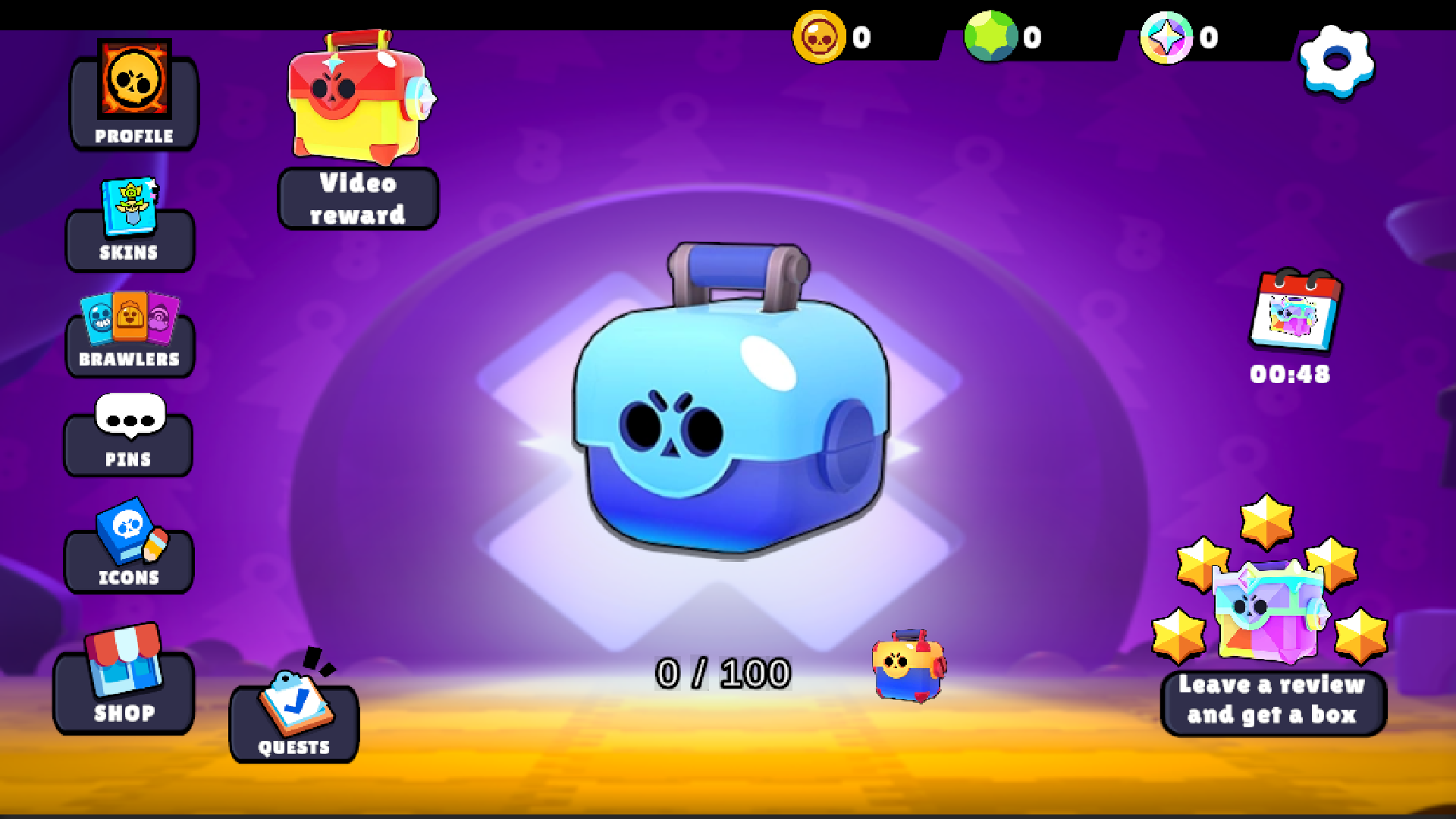 Bubble Stars: Box Simulator — screenshot 1