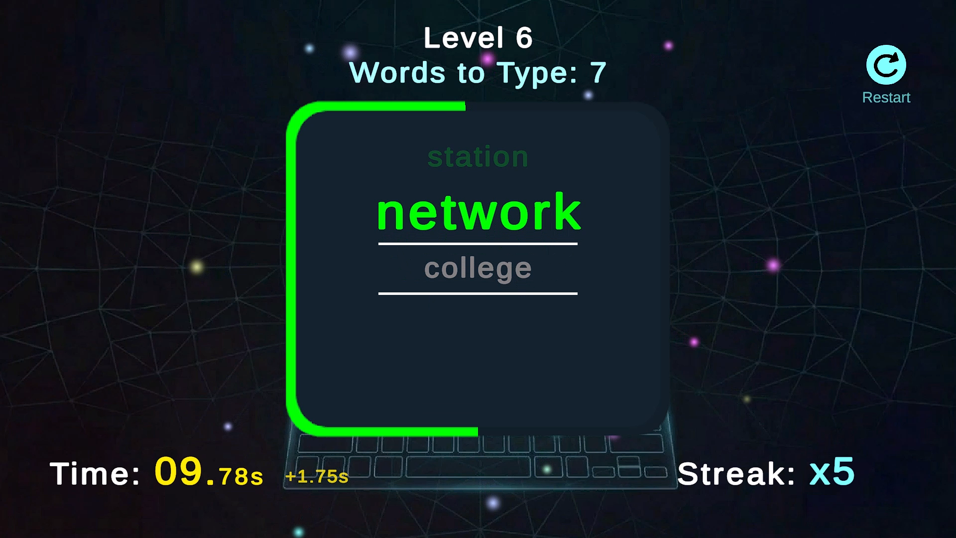 Fast Typing: Word Rush screenshot