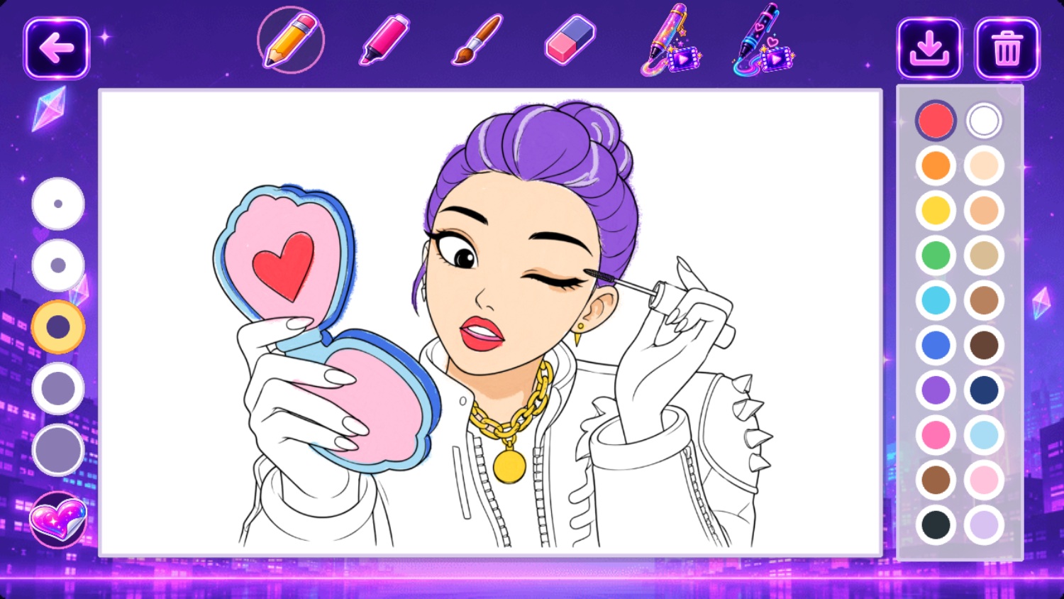 K-Pop Hunters: Draw and Shine! screenshot 3