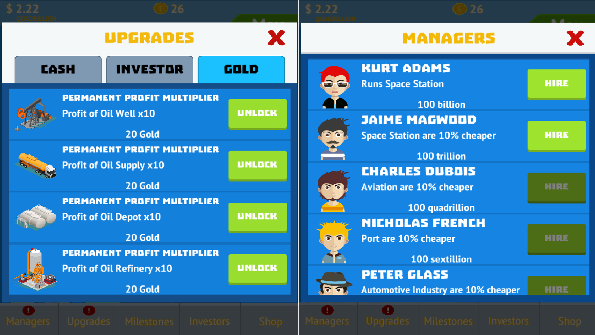 Oil Clicker screenshot