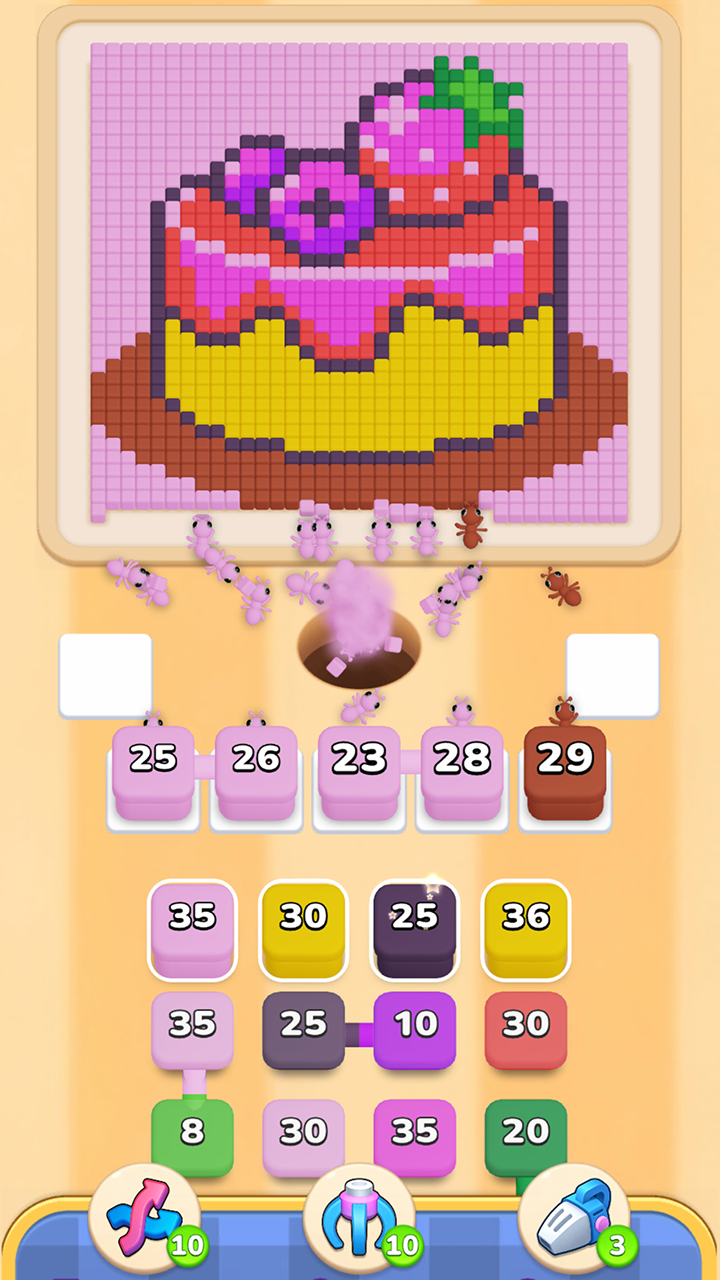 Ant Block Blast: Color Candies screenshot 7
