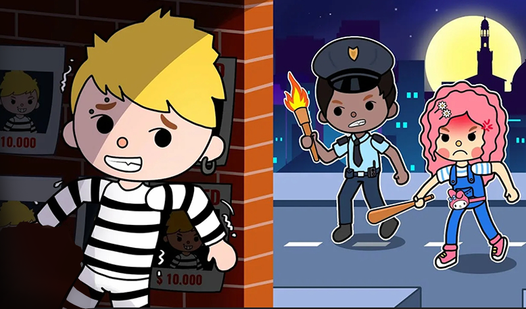 Schoolboy escape from prison  loading=