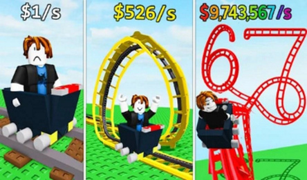 Обби: построй парк аттракционов 3D! +1 в секунду