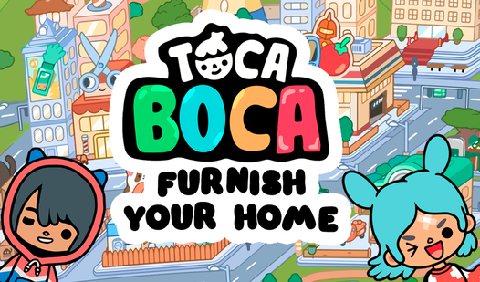 Toca Boca Furnish your home  loading=