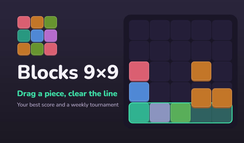 Blocks 9×9 game cover