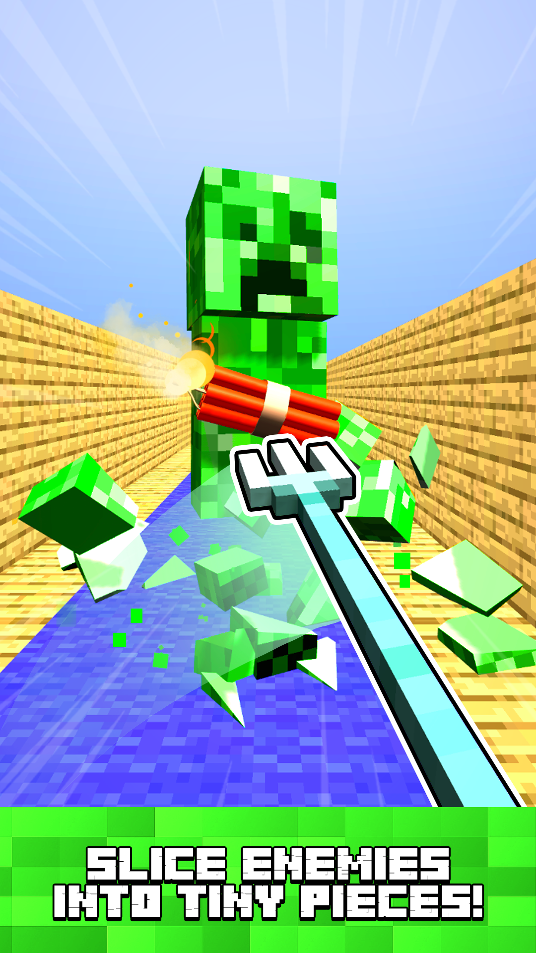 Mine Fight! Cut Mob Army! screenshot 6