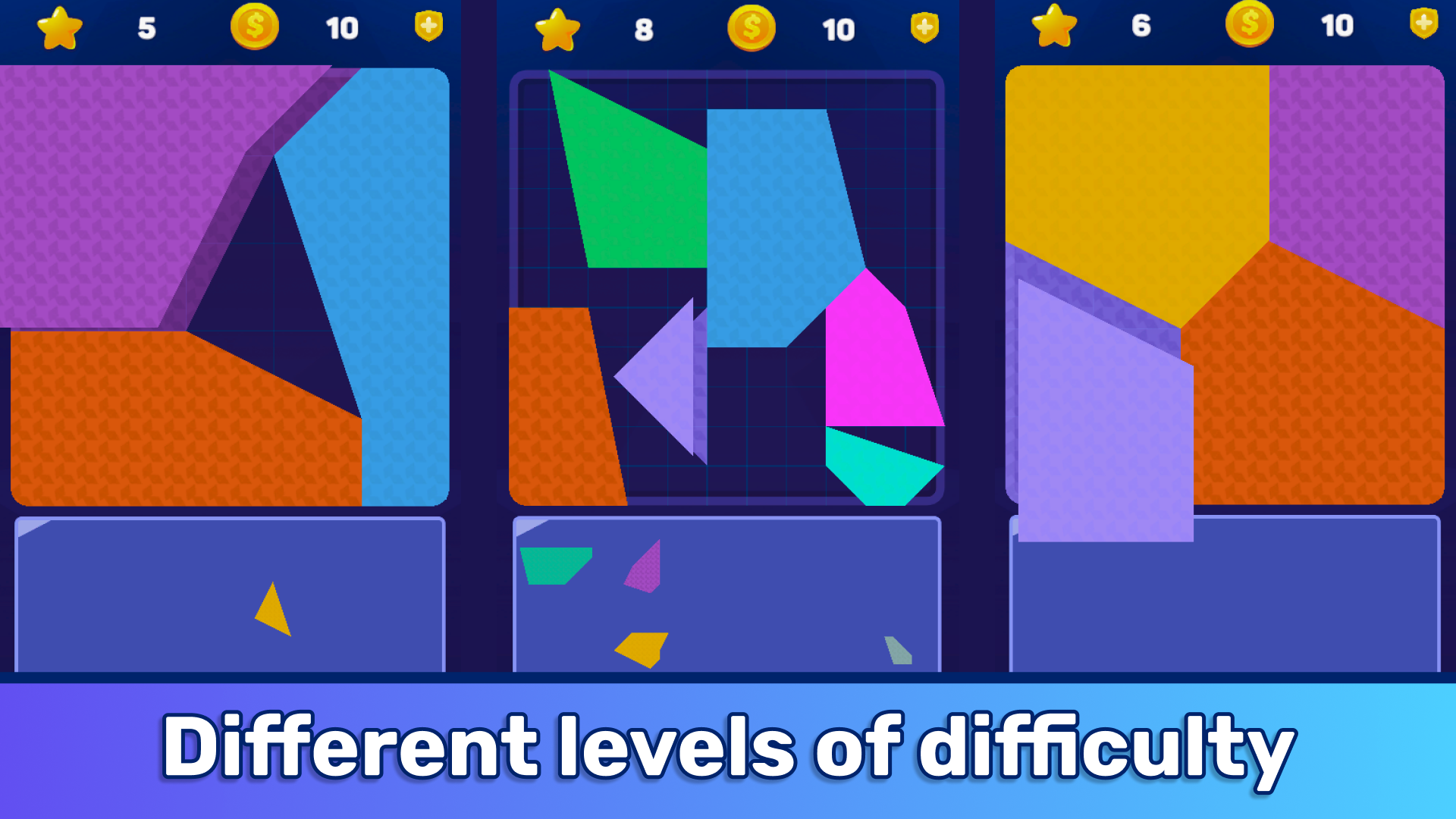 Block Master: Polygonal Puzzle screenshot