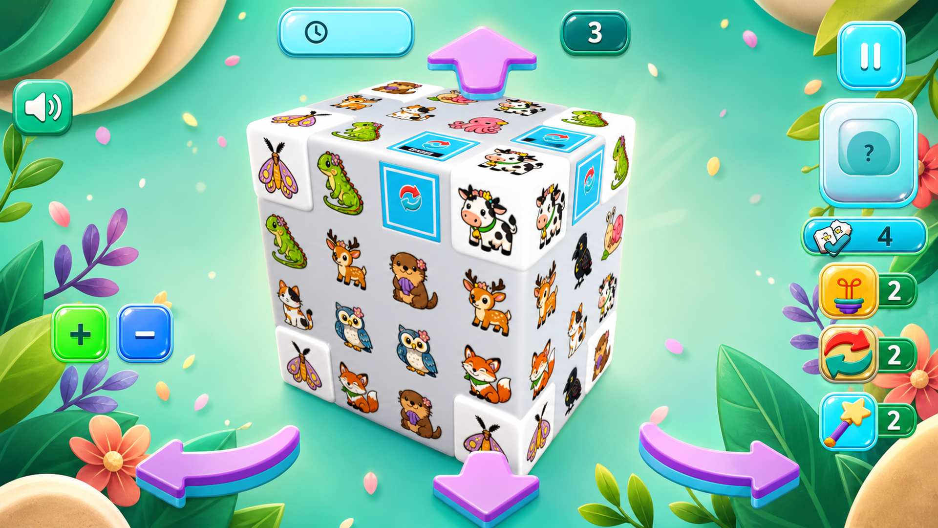 Animal Mahjong 3D screenshot 4