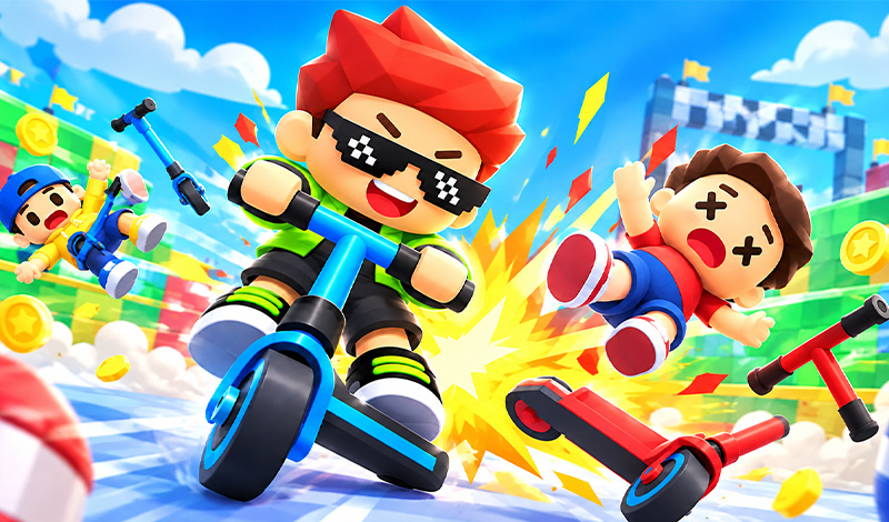 Crash! Scooter Aura