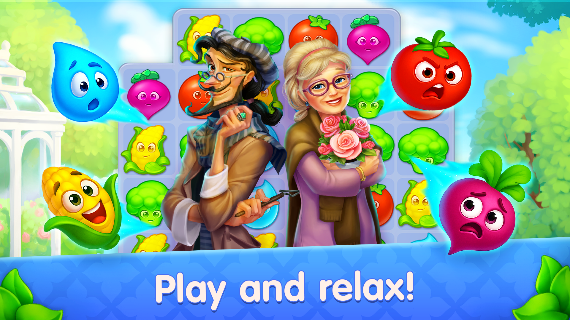 VegaMix Match-3 Village screenshot