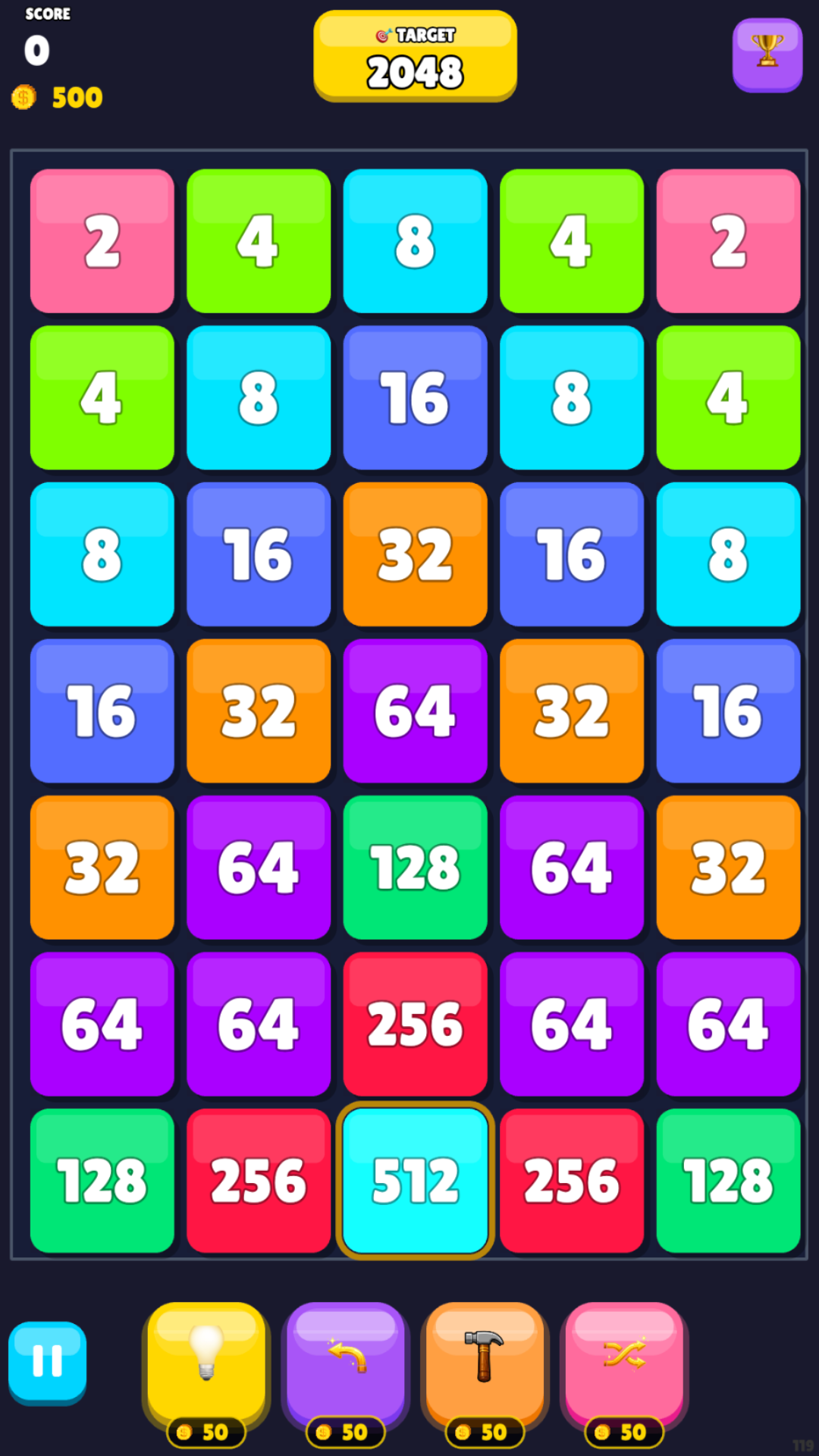 2048 Blocks Merge screenshot 8