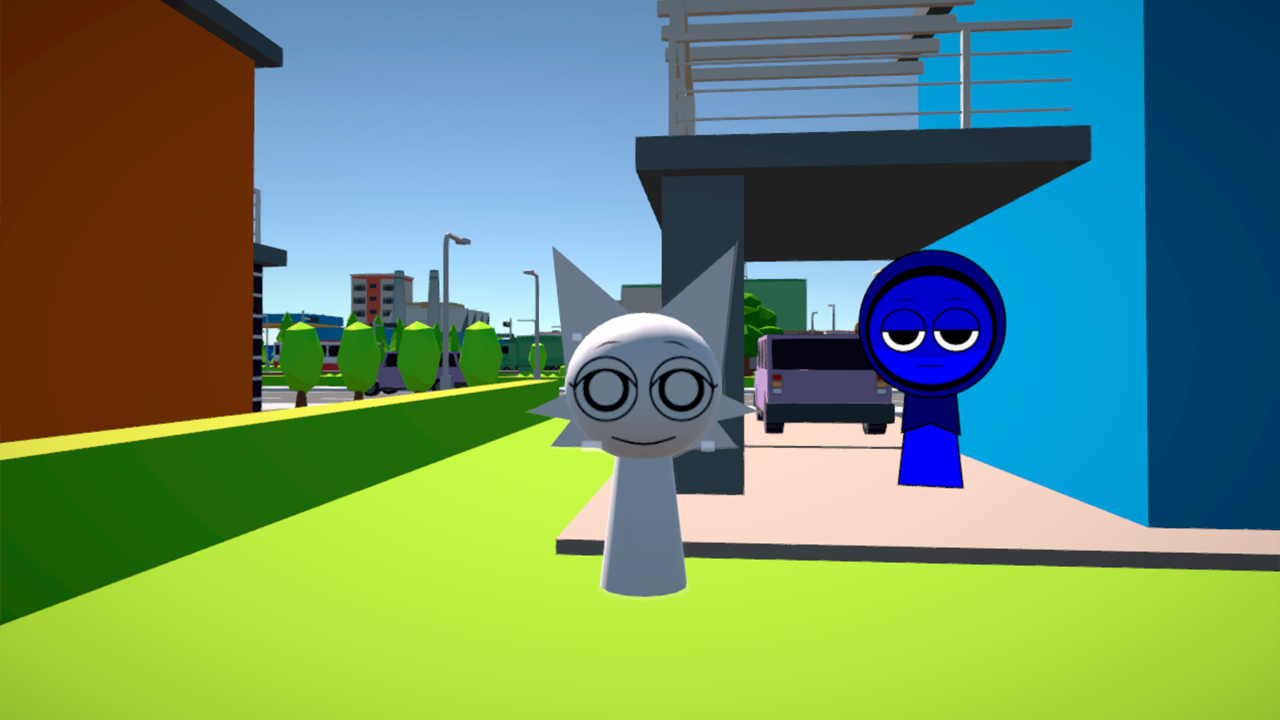Sprunki 3D: Find All in the City (by Starodymov): Play
