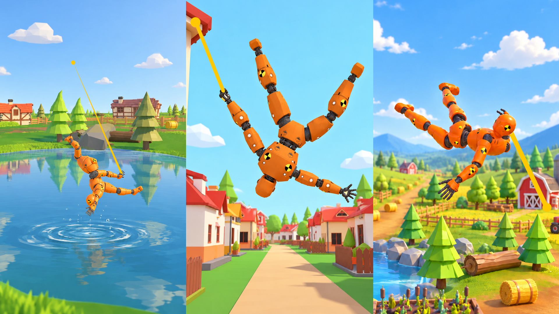 Swing Wild! Web Parkour screenshot 2
