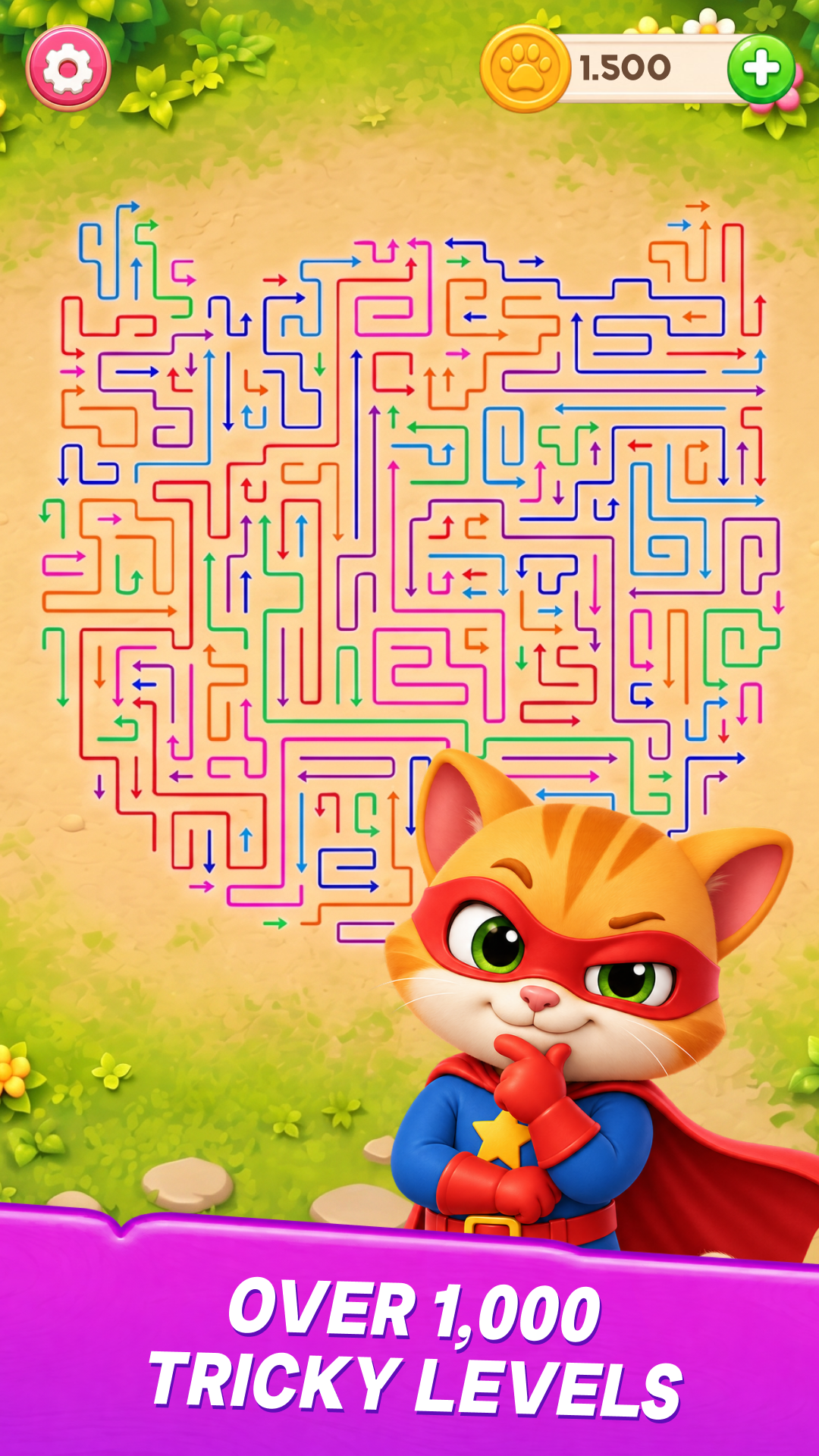 Tap Arrows: Super Cat screenshot 7
