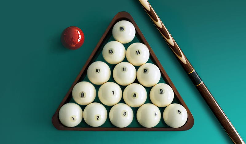 Billiards 3D: Russian Pyramid game cover