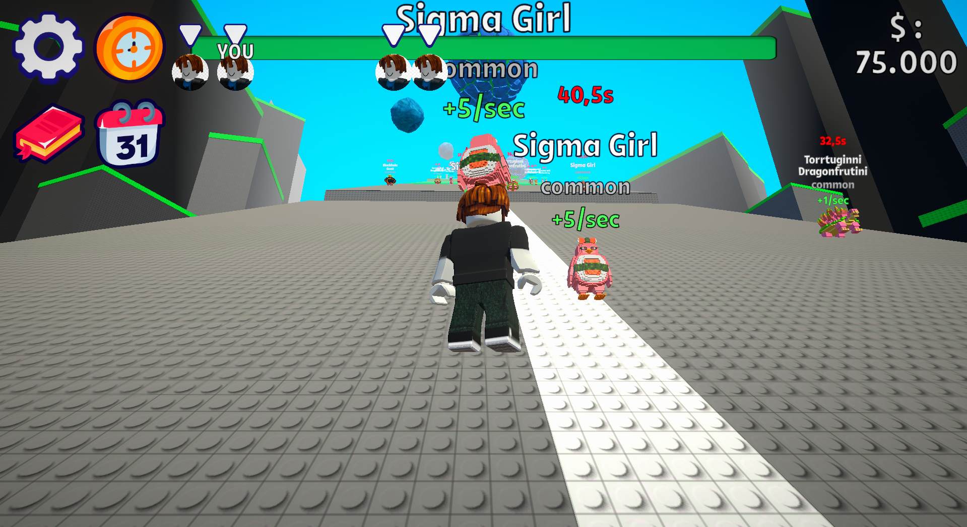 Obby Brainrot: Falling Rocks — screenshot 7