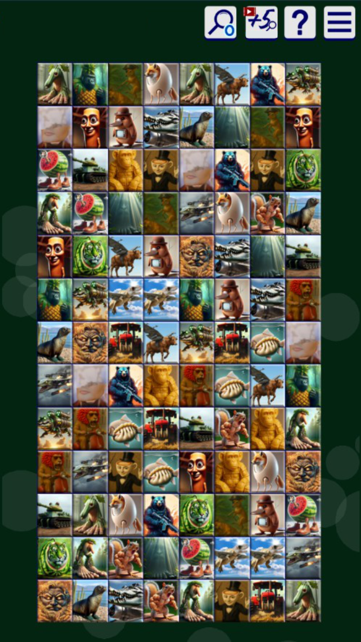 Mahjong Italian Brainrot Neuroanimals screenshot 4