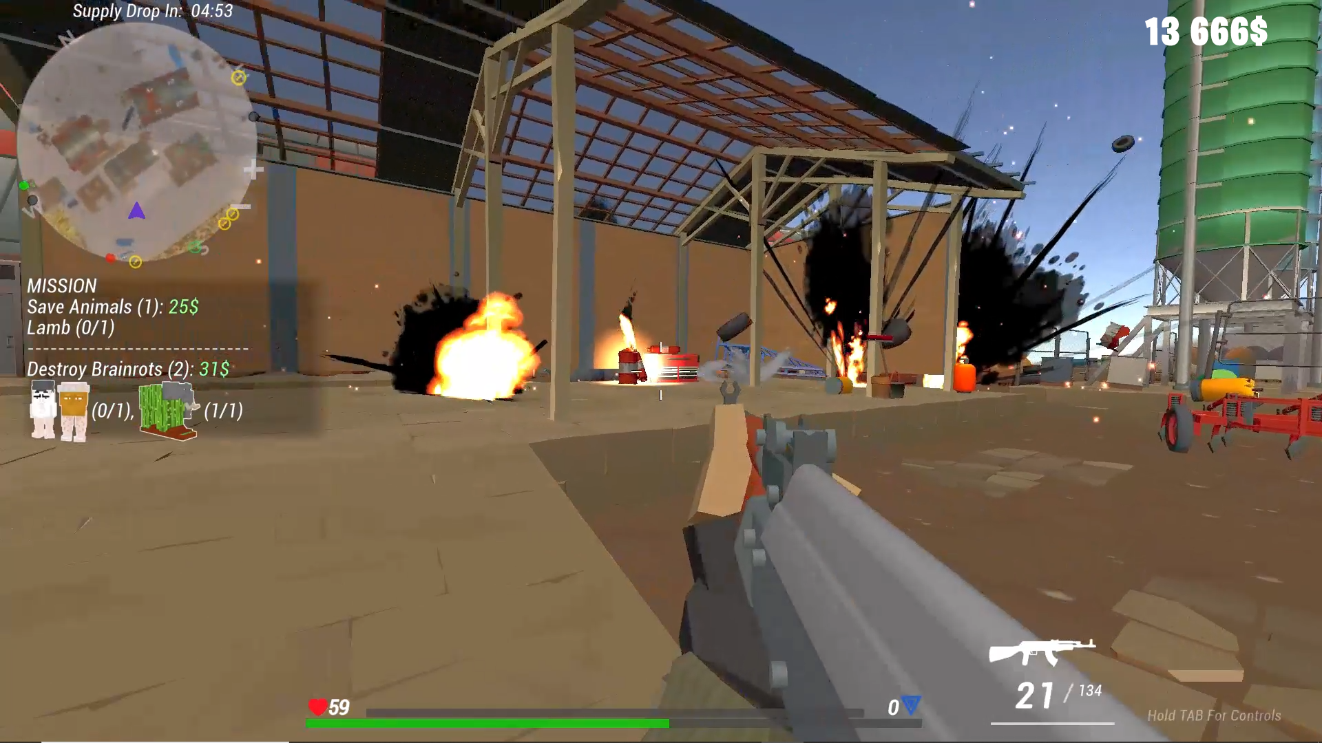 Brainrot Hunters: Shooter 3D — screenshot 5