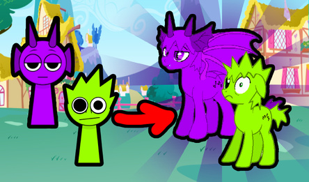 Sprunki: Merge Pony Sprunki