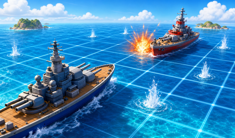 Sea Battle Duel game cover