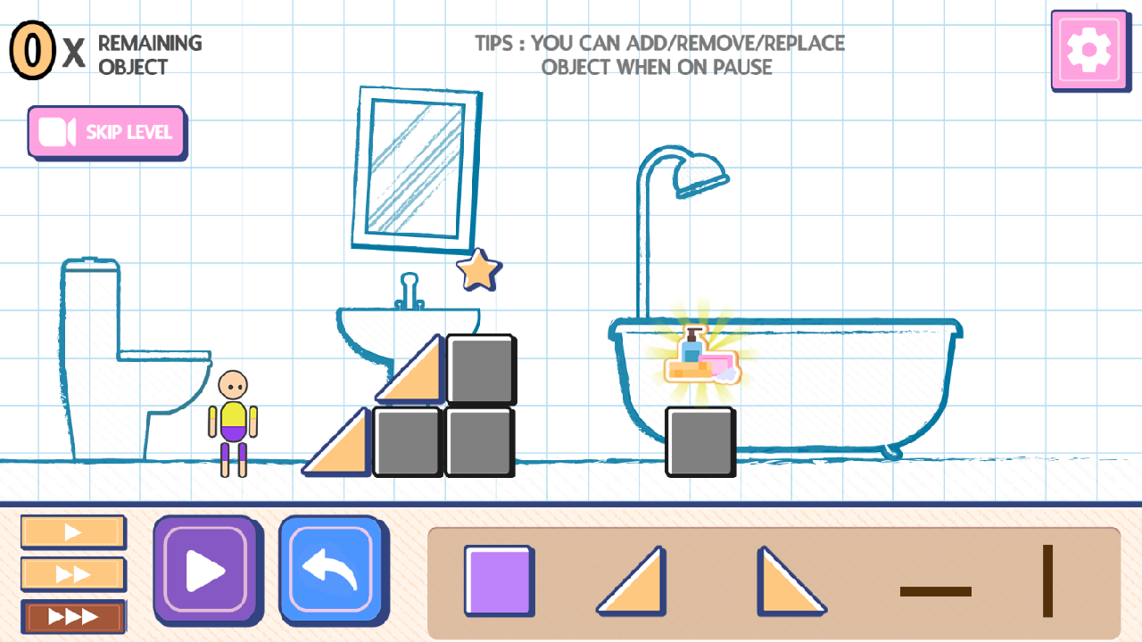 Ragdoll Bob Puzzle — screenshot 2