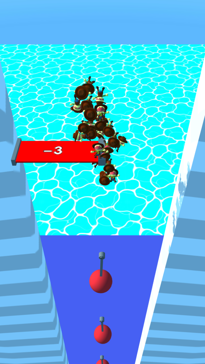 Crowd Fly 3D screenshot 4