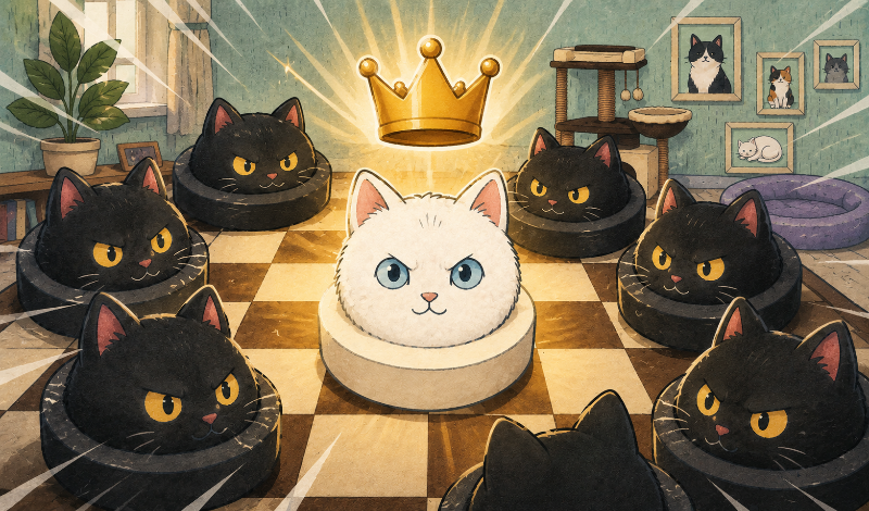 Cat Checkers game cover