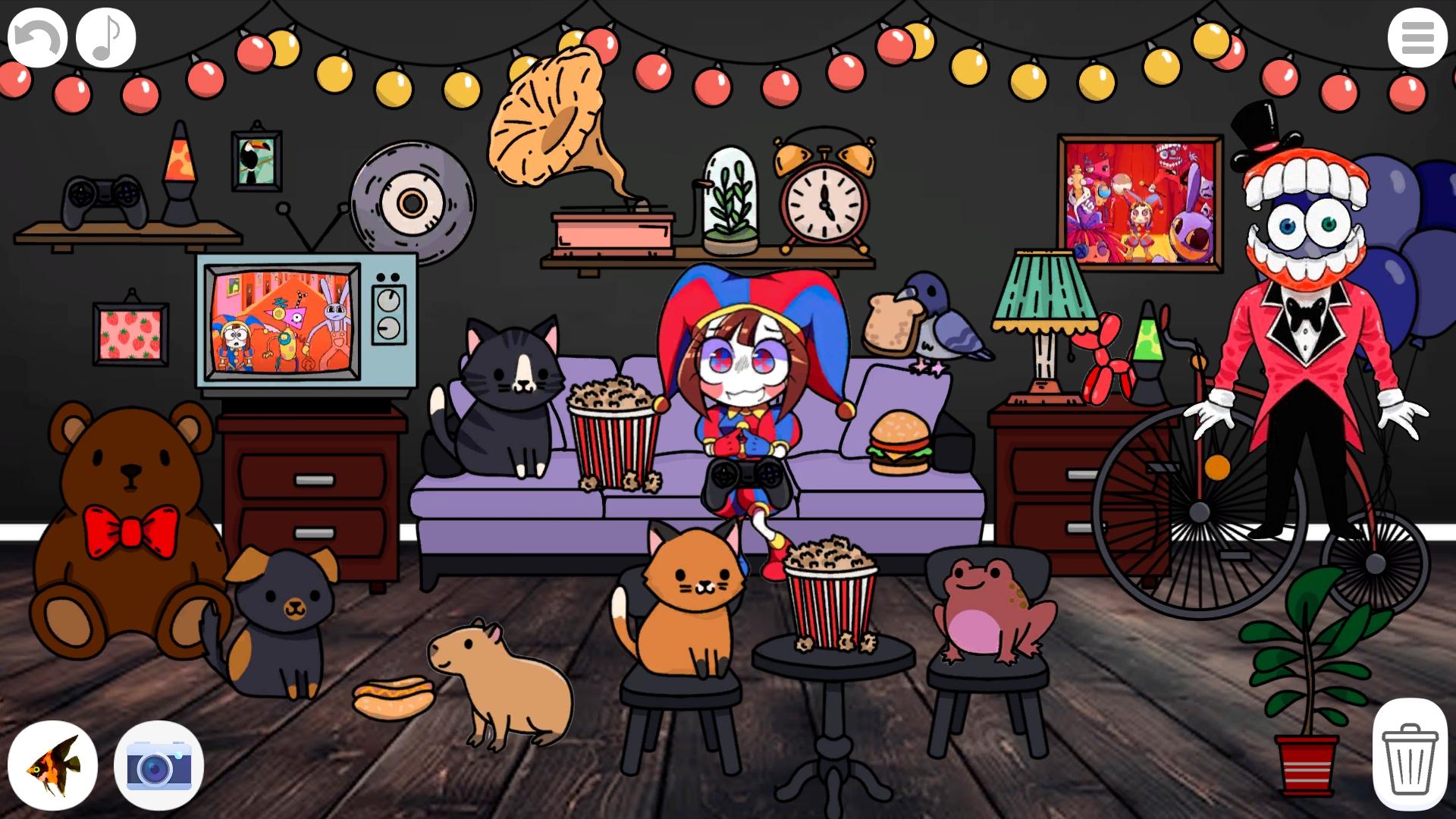 Create your own room in the Digital Circus screenshot