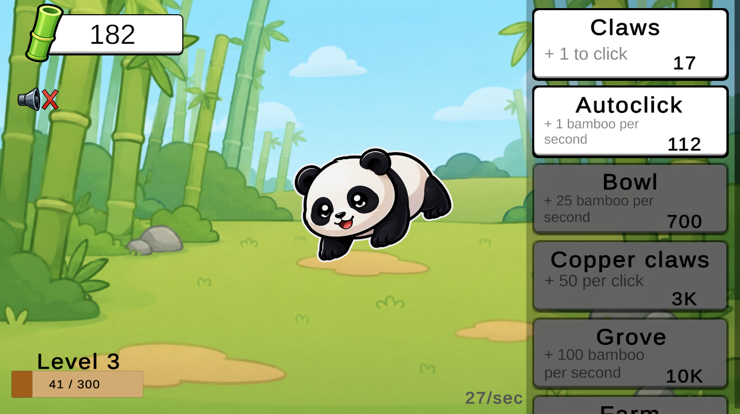 Panda Clicker: Evolution — screenshot 2
