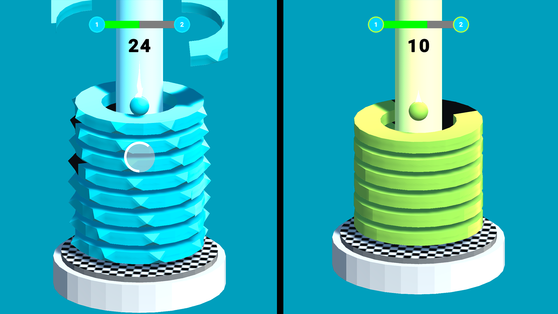 Color Helix: Smash Jump — screenshot 1