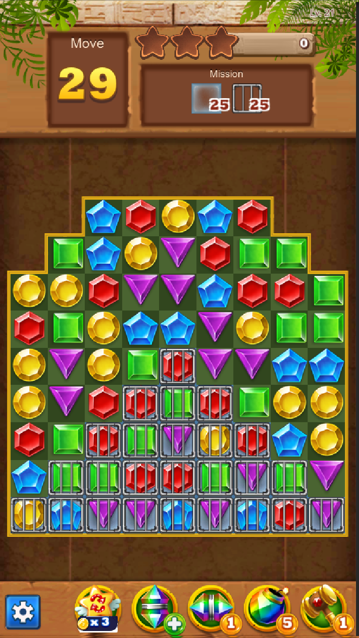 Legendary Gems - Match 3 screenshot 3