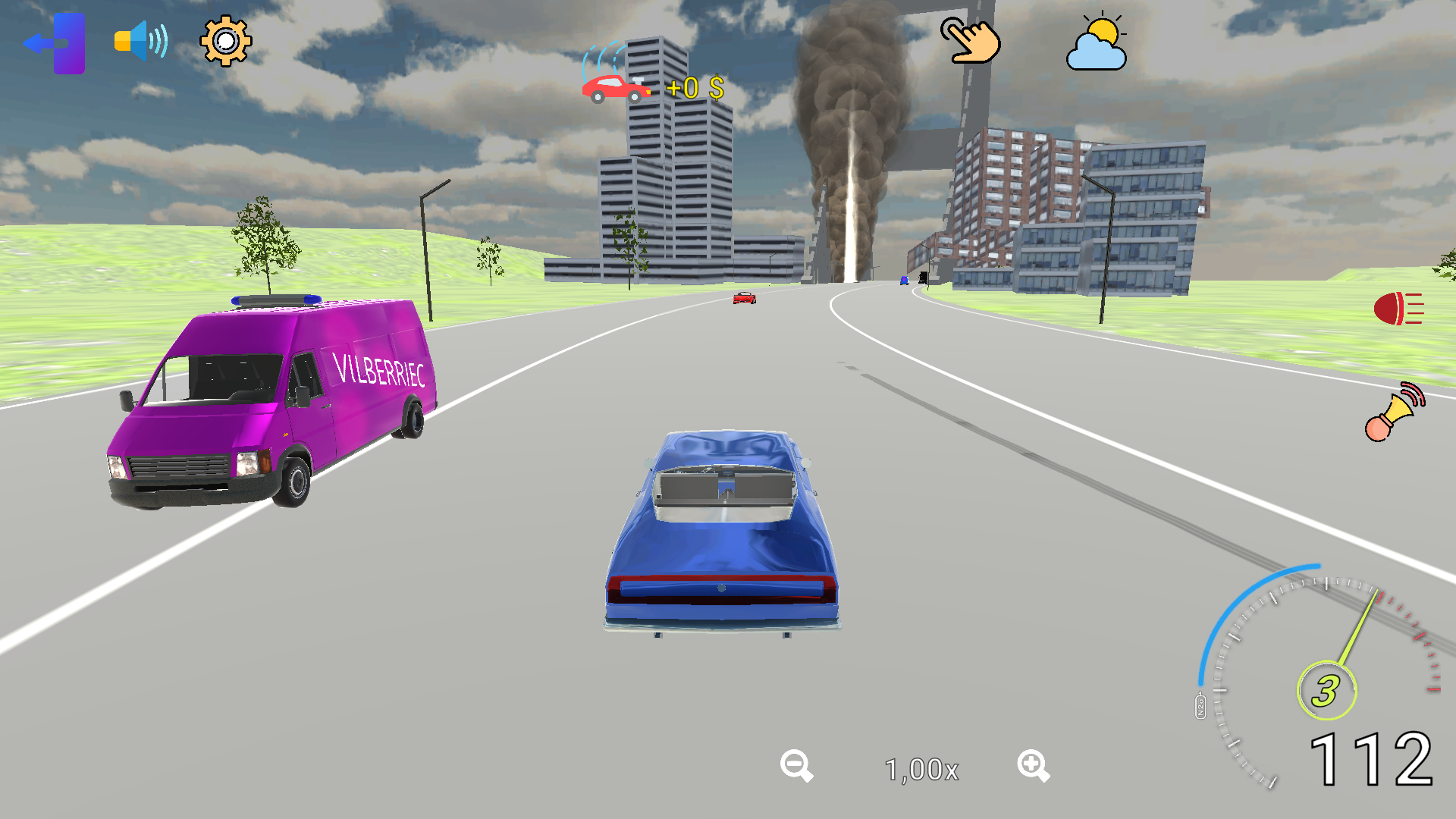 Traffic Weaving: Night Drive 200 km screenshot 16