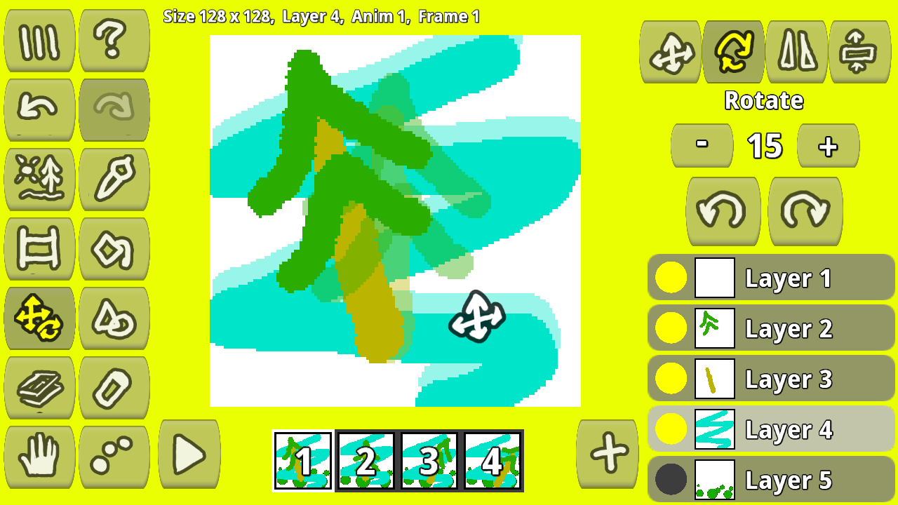 Pixamator (Pixel Animator 2) screenshot