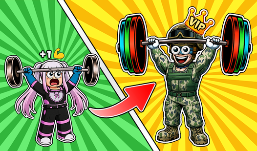 Obby: Gym Simulator, Escape