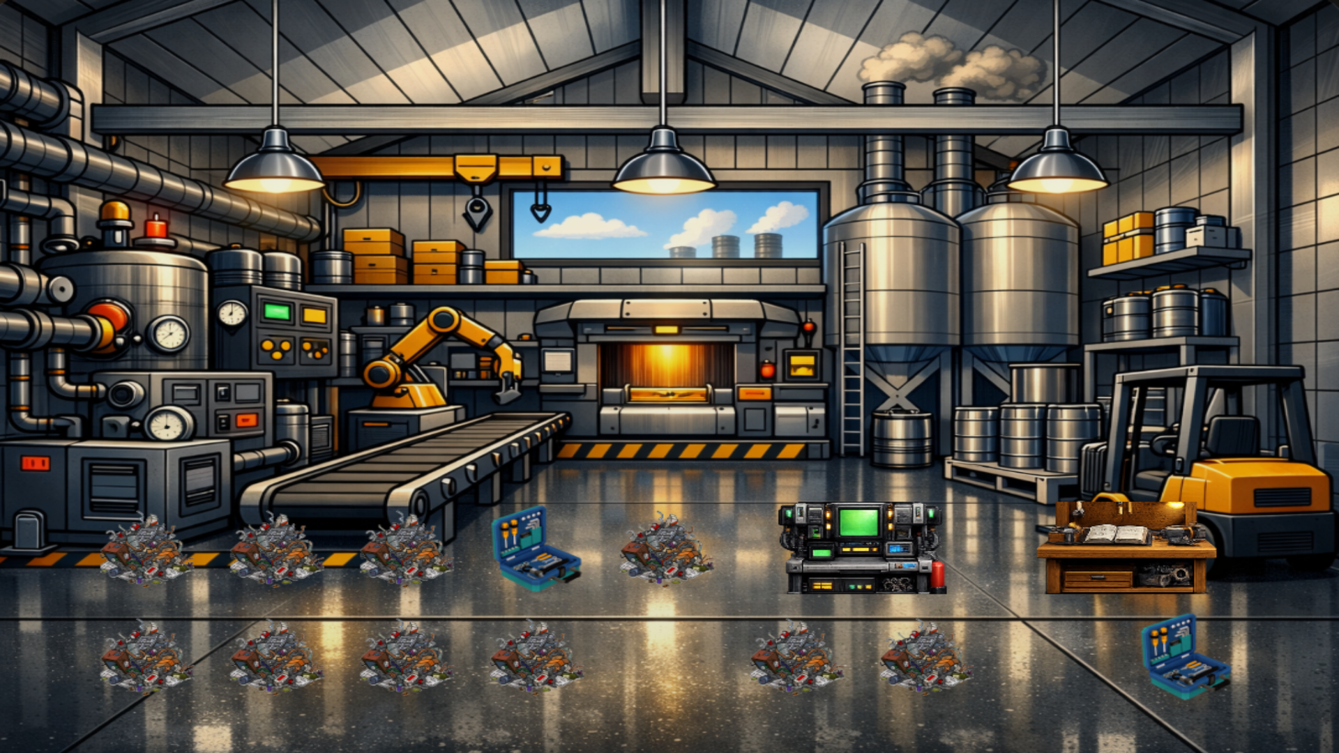 Завод с нуля — screenshot 1