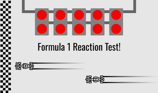 Formula 1 Reaction Test!