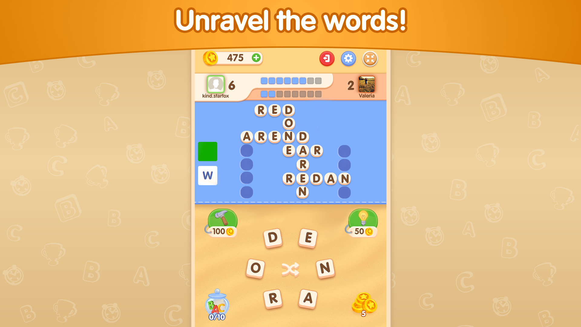 Wordmix Online screenshot