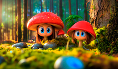 Mushroom. The Silent Hunt