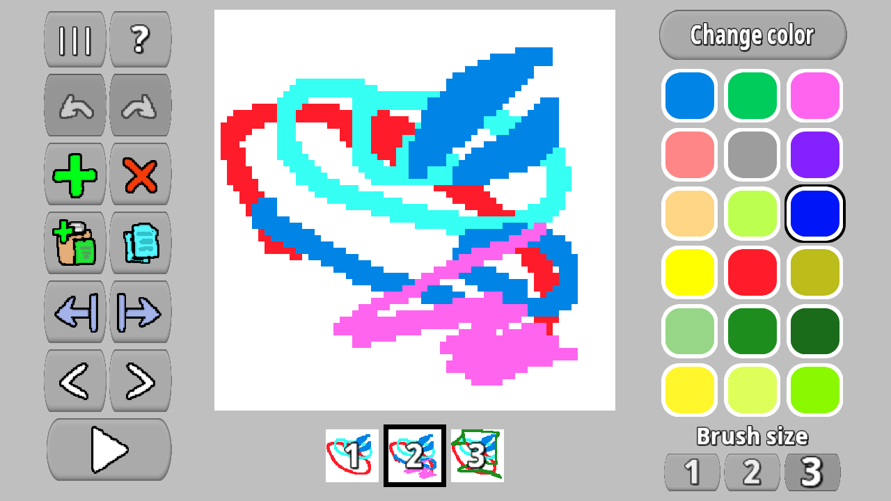 Pixel Animator: creating GIF animation screenshot