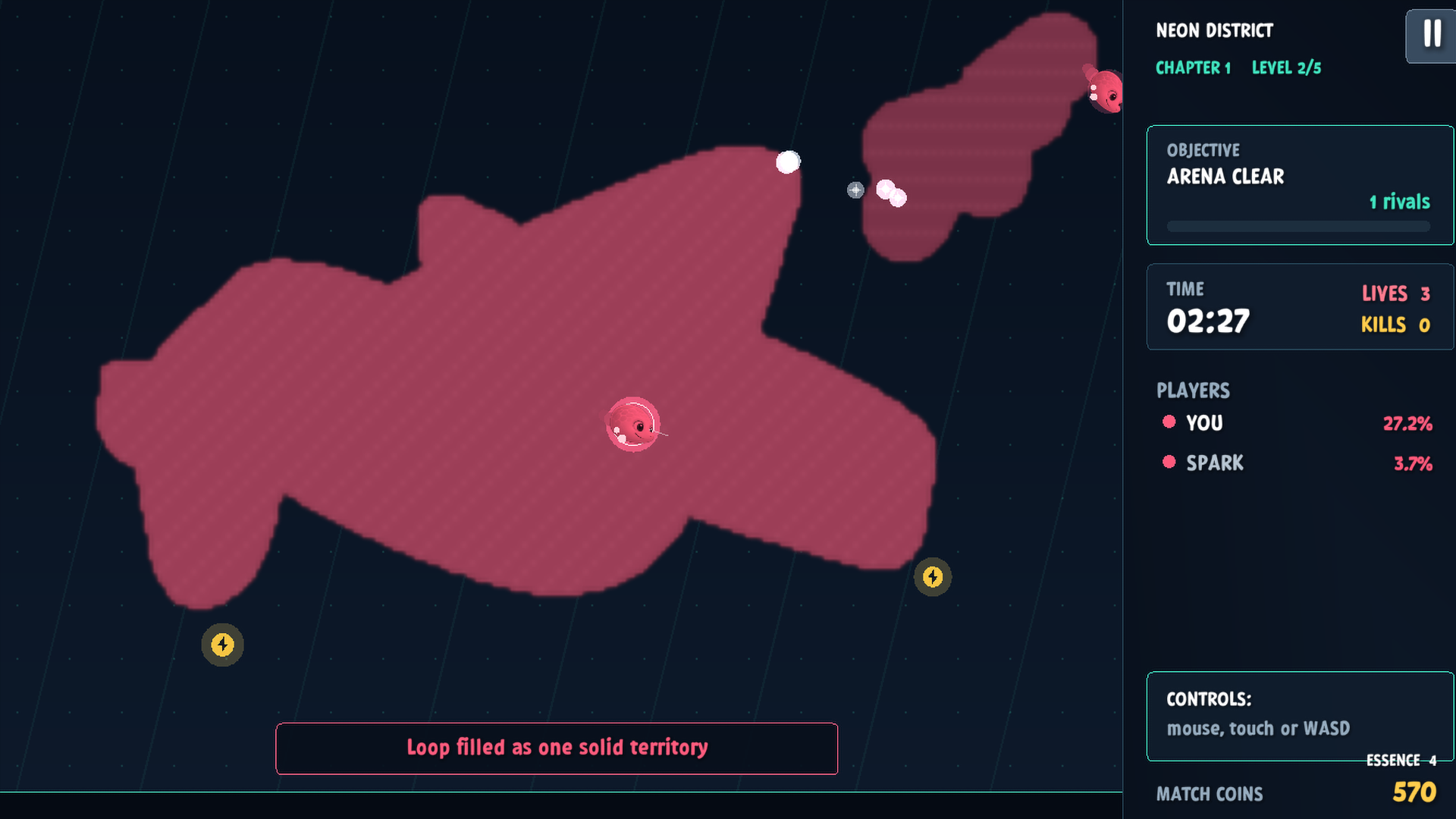 Worm Clash.io: Snake Battle — screenshot 2
