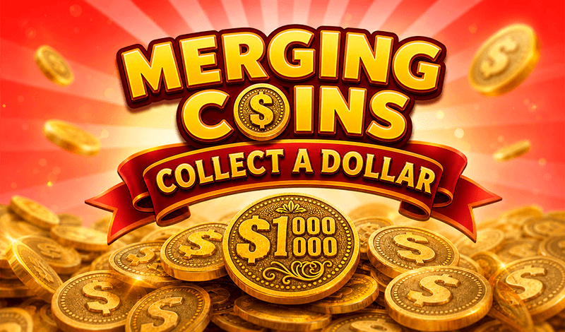 Merging Coins: Collect a Dollar game cover